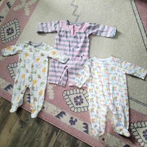 Lot of baby playsuits